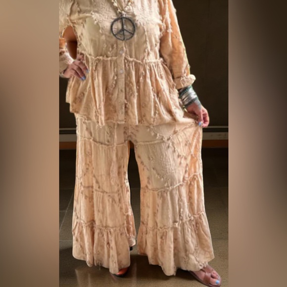 Jaded Gypsy Royal Garden Trouser Pant - Picture 2 of 4